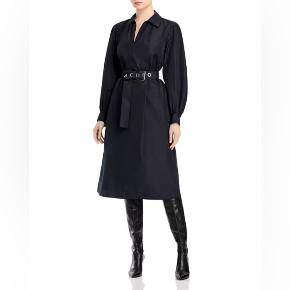 LAFAYETTE 148 NEW YORK PORTER BELTED DRESS
